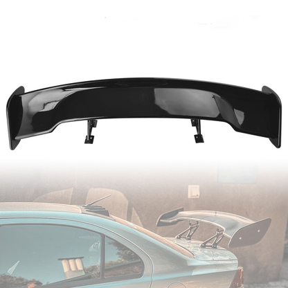 57 "145 cm Universal Racing GT Style Down Force Trunk Spoiler Wing Glossy Black