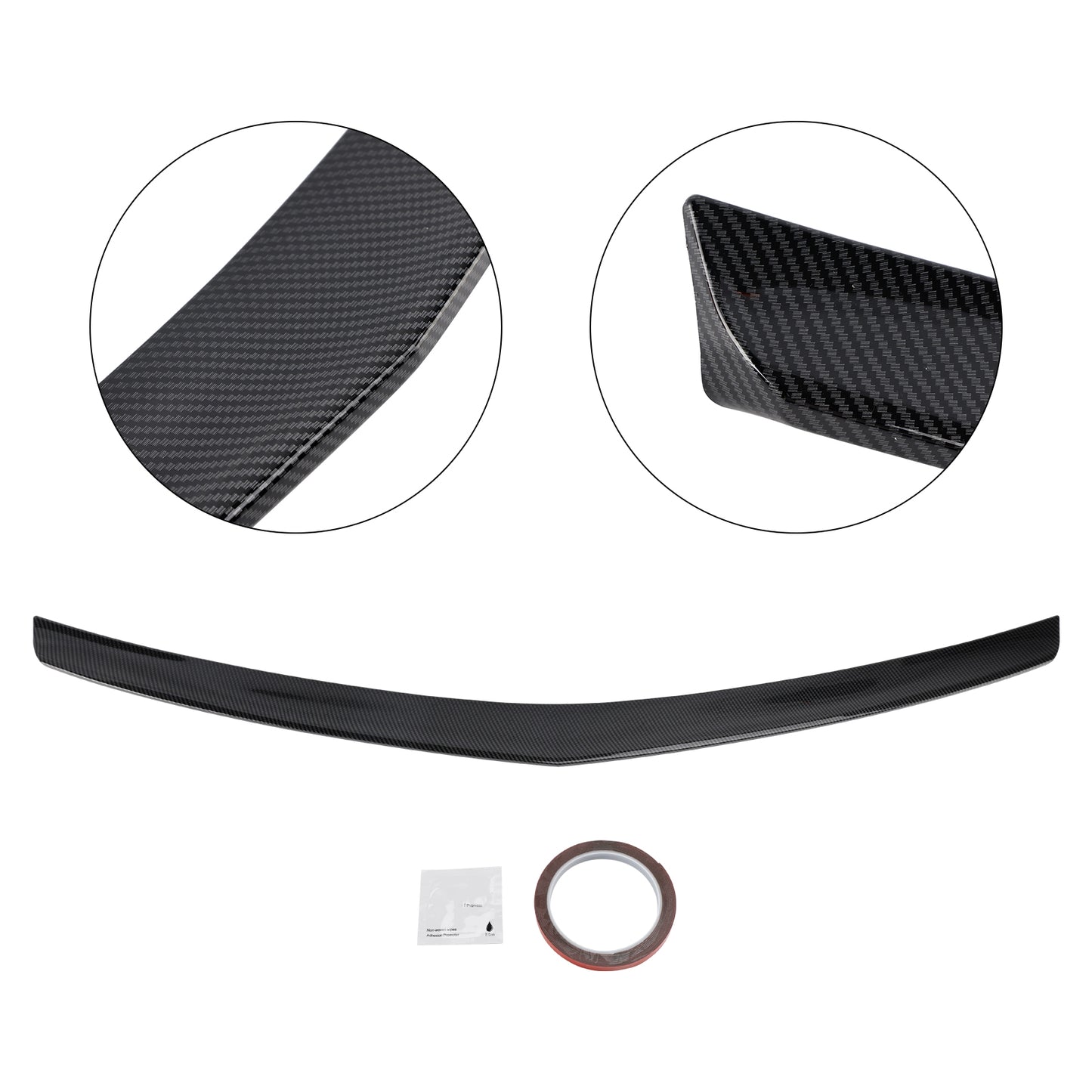 Spoiler posteriore in fibra di carbonio per Mercedes-Benz Classe E W212 2008-2016