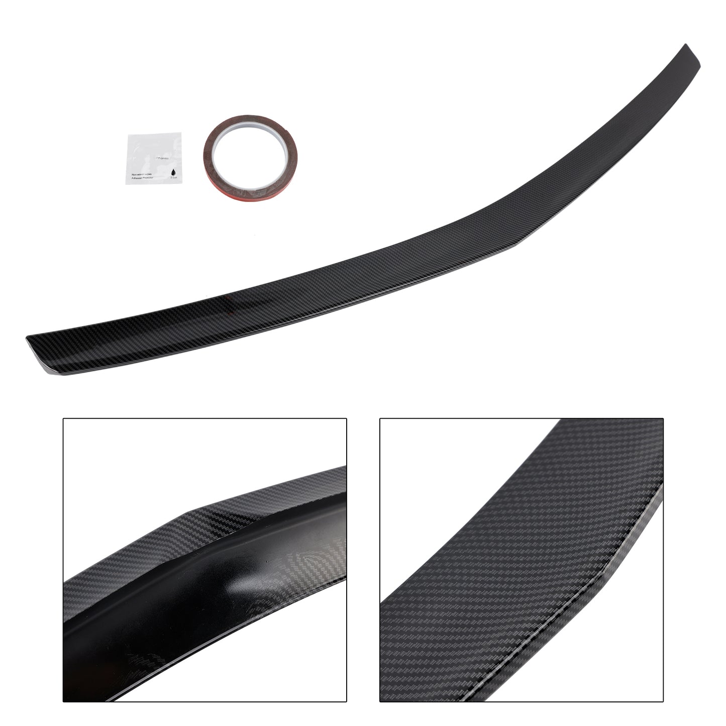 Spoiler posteriore in fibra di carbonio per Mercedes-Benz Classe E W212 2008-2016
