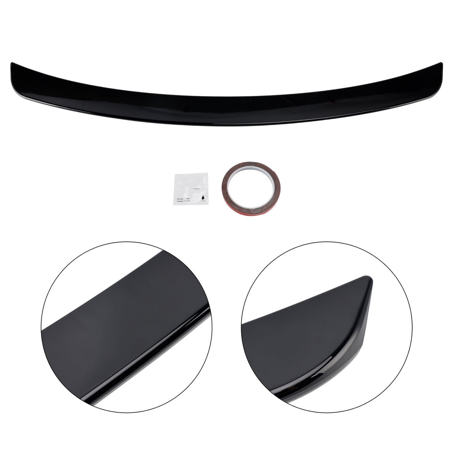 Spoiler posteriore nero lucido Mercedes-Benz Classe C W203 Berlina 2001-2007