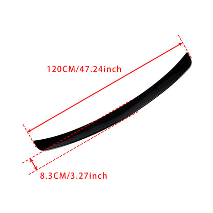 Spoiler posteriore nero lucido Mercedes-Benz Classe C W203 Berlina 2001-2007