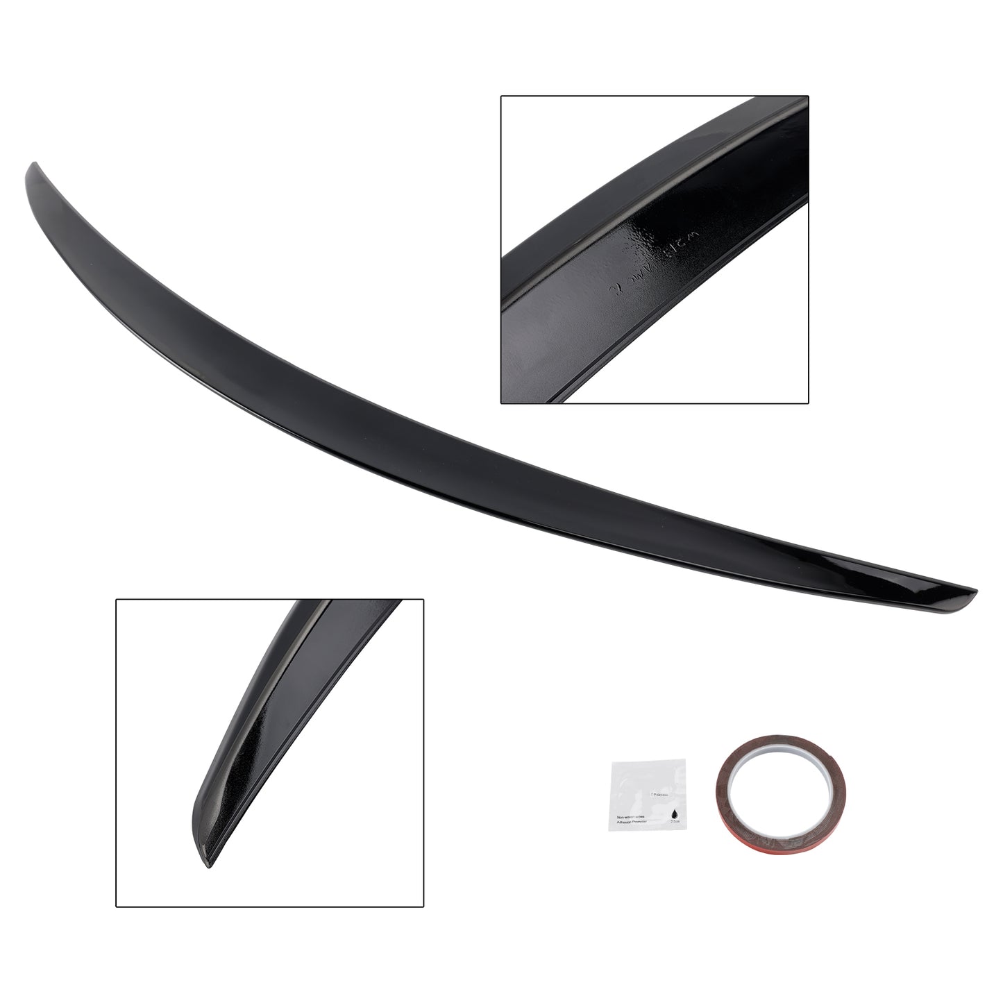 Spoiler posteriore nero lucido E63 Style Mercedes-Benz Classe E W213 2016-2023