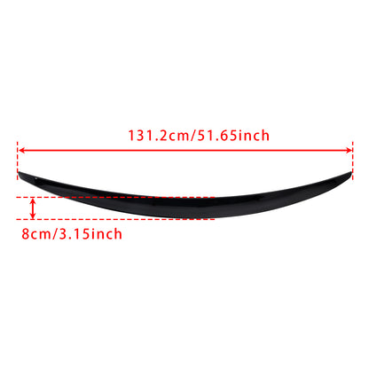 Spoiler posteriore nero lucido E63 Style Mercedes-Benz Classe E W213 2016-2023
