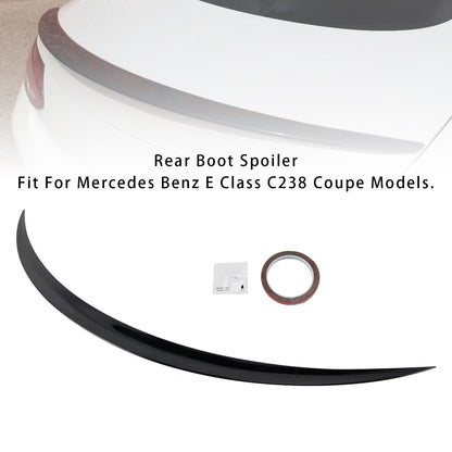 Spoiler posteriore nero lucido E63 Style Mercedes-Benz Classe E C238 W213 Coupé 2016+