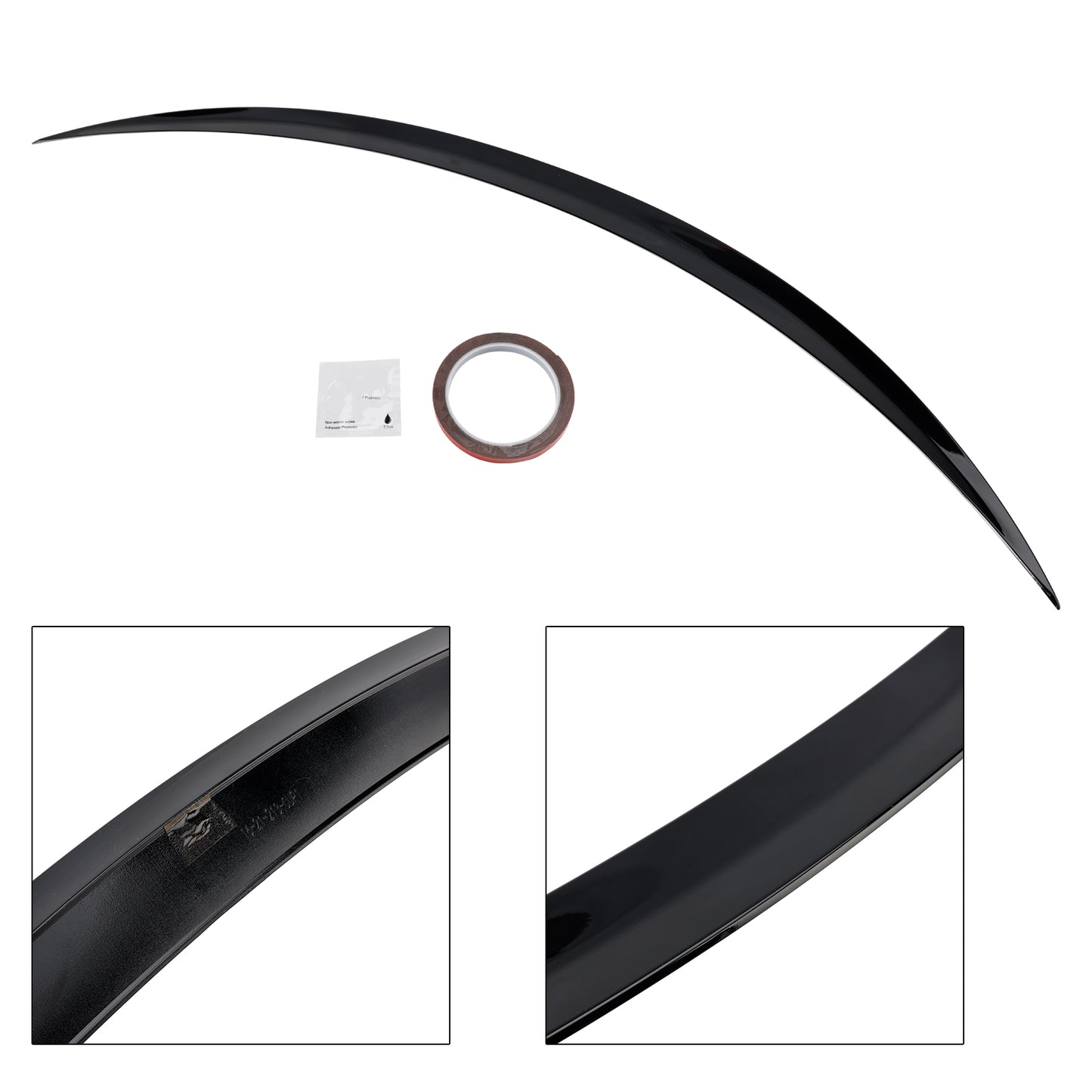 Spoiler posteriore nero lucido E63 Style Mercedes-Benz Classe E C238 W213 Coupé 2016+