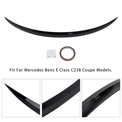 Spoiler posteriore nero lucido E63 Style Mercedes-Benz Classe E C238 W213 Coupé 2016+