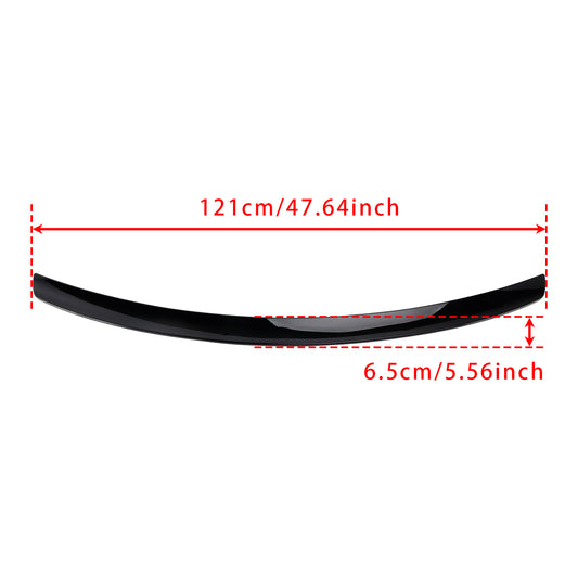 Spoiler posteriore nero lucido Mercedes-Benz Classe CLS W219 CLS63 Style 2005-2010