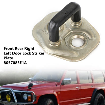 Anteriore Posteriore Destra Sinistra Porta Serratura Striker Piastra Per Nissan Patrol GU Y61 2001-2011 Generico