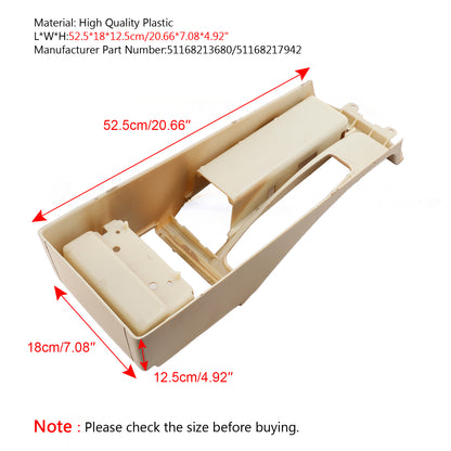 2002-2006 BMW E46 325i 328i Center Console Bracciolo Trim Base Per Guida A Sinistra