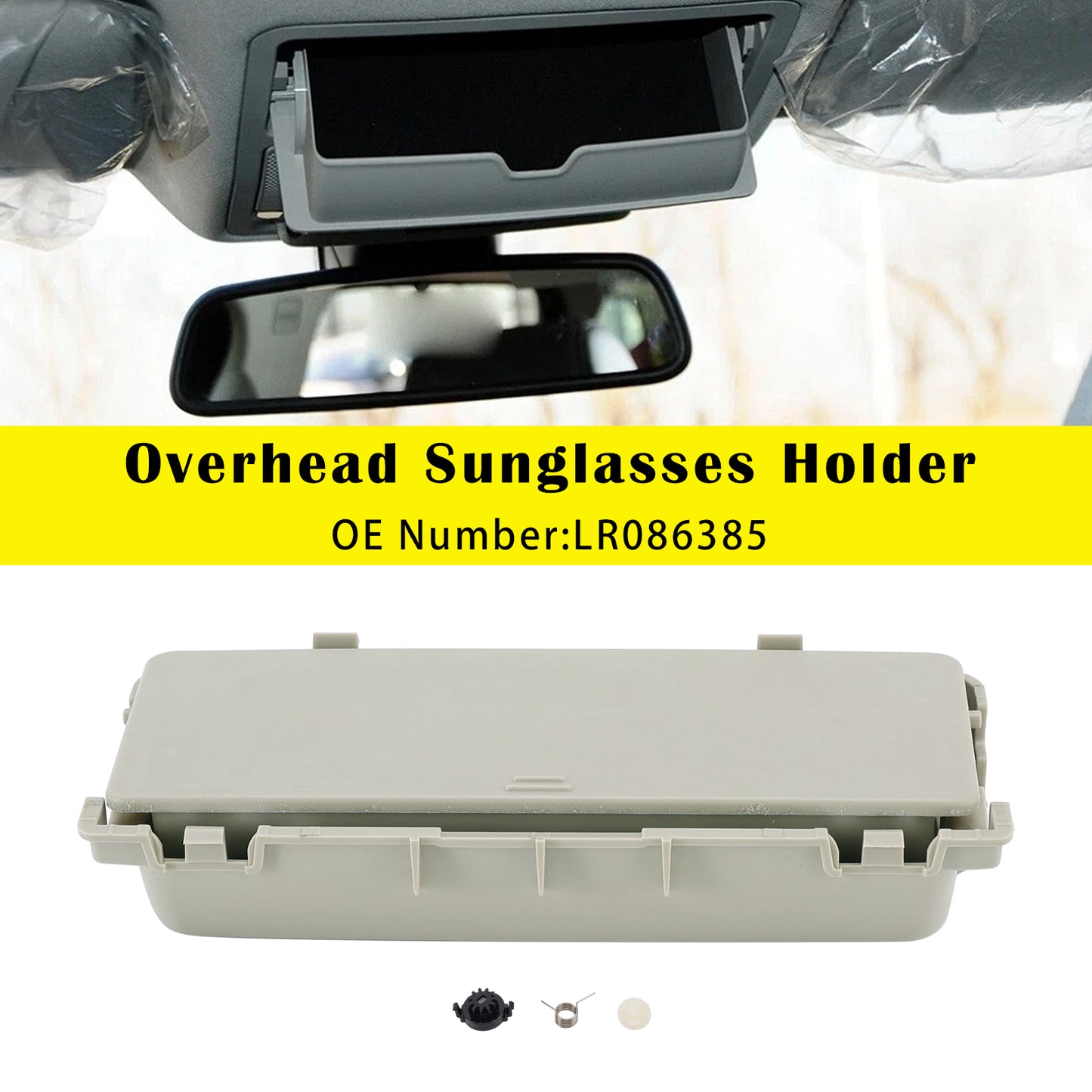 Supporto per occhiali da sole sopraelevato LR086385 per Discovery Sport Range Rover Evoque