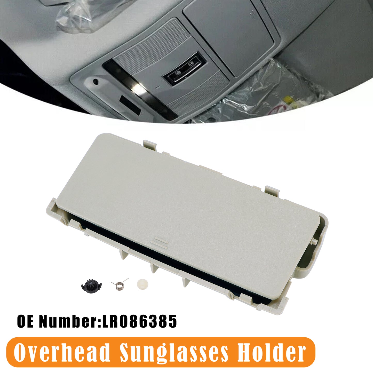 Supporto per occhiali da sole sopraelevato LR086385 per Discovery Sport Range Rover Evoque