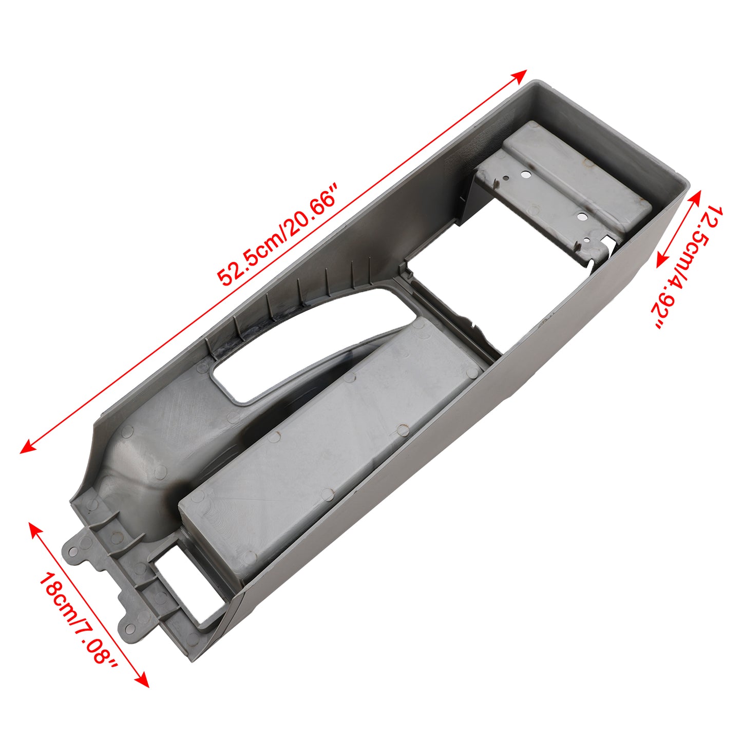 Base per bracciolo della console centrale grigia BMW E46 325i 328i 2002-2006 51168213680