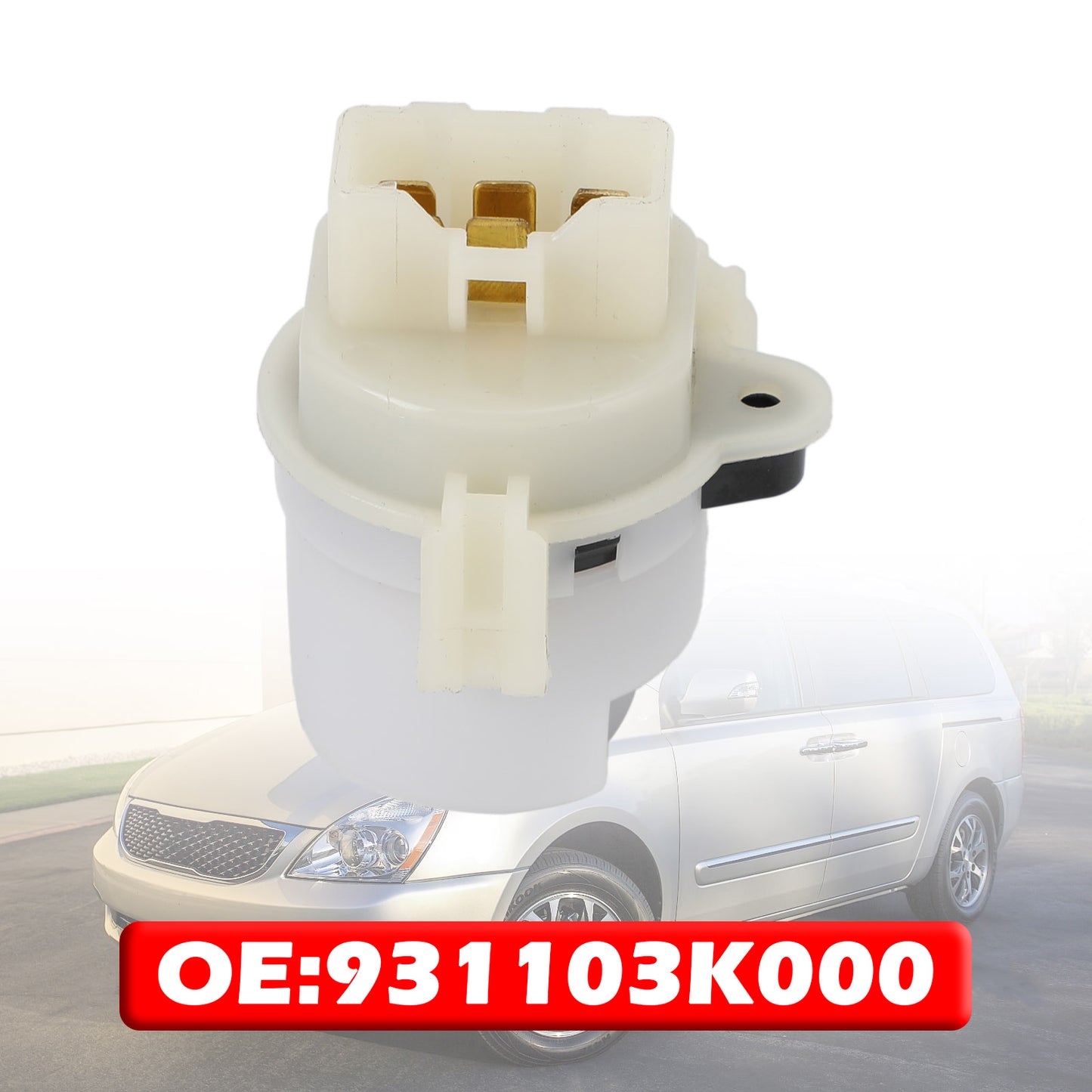 2002-2011 Hyundai Getz Interruttore di contatto del cilindro del blocco dell'accensione del piantone dello sterzo 931103K000
