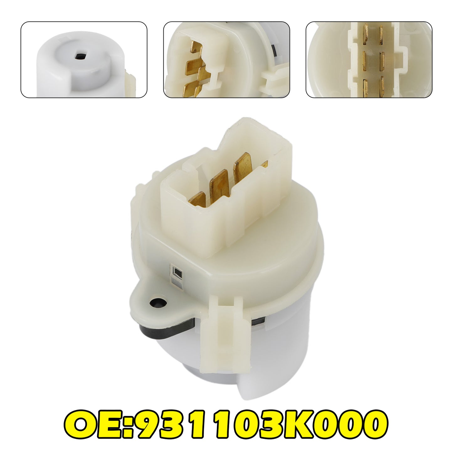2002-2011 Hyundai Getz Interruttore di contatto del cilindro del blocco dell'accensione del piantone dello sterzo 931103K000