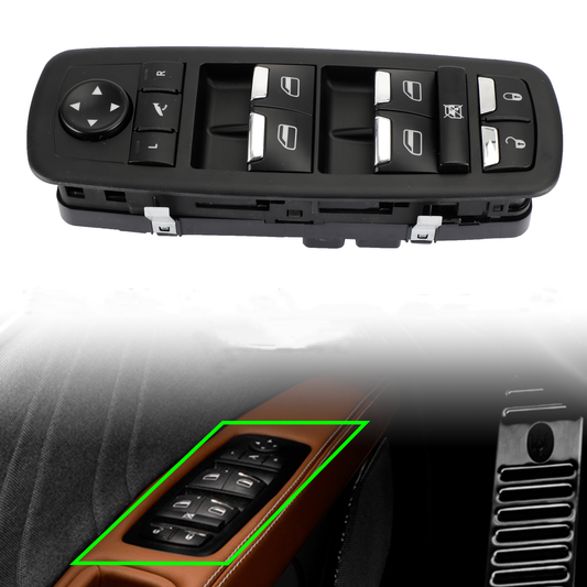 670097037 Per Quattroporte GTS/Maserati Ghibli Diesel S Q4 S V6 2013 2014-2018 Interruttore alzacristallo elettrico lato guida