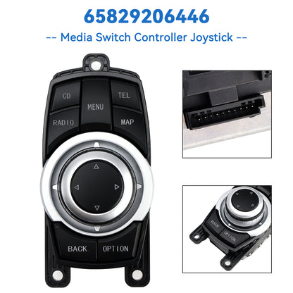 01/2009 — 06/2013 BMW F11 10 pin Media Switch Controller Joystick 65829206446