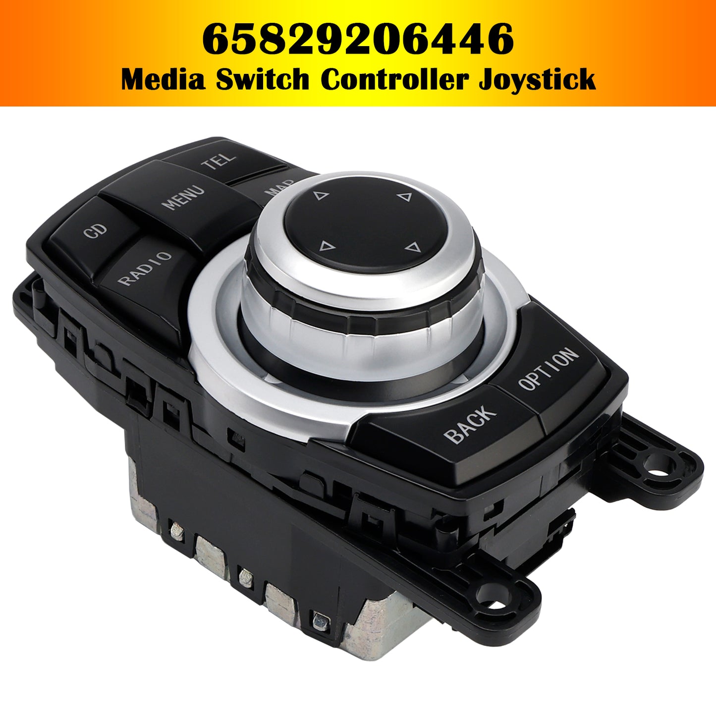 09/2008 — 06/2013 BMW F07 GT 10 pin Media Switch Controller Joystick 65829206446