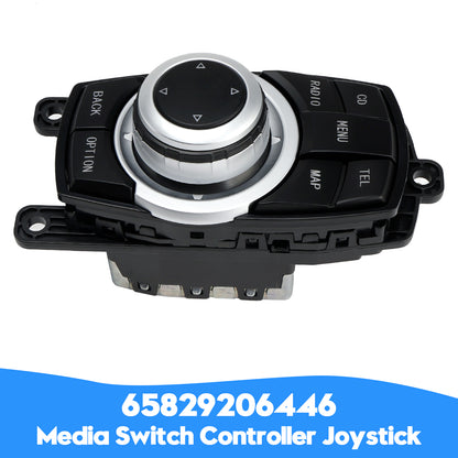 09/2008 — 06/2013 BMW F07 GT 10 pin Media Switch Controller Joystick 65829206446