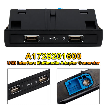 Connettore adattatore multimediale interfaccia USB Mercedes-Benz SLC (R172) 2016-2018 A1728201600