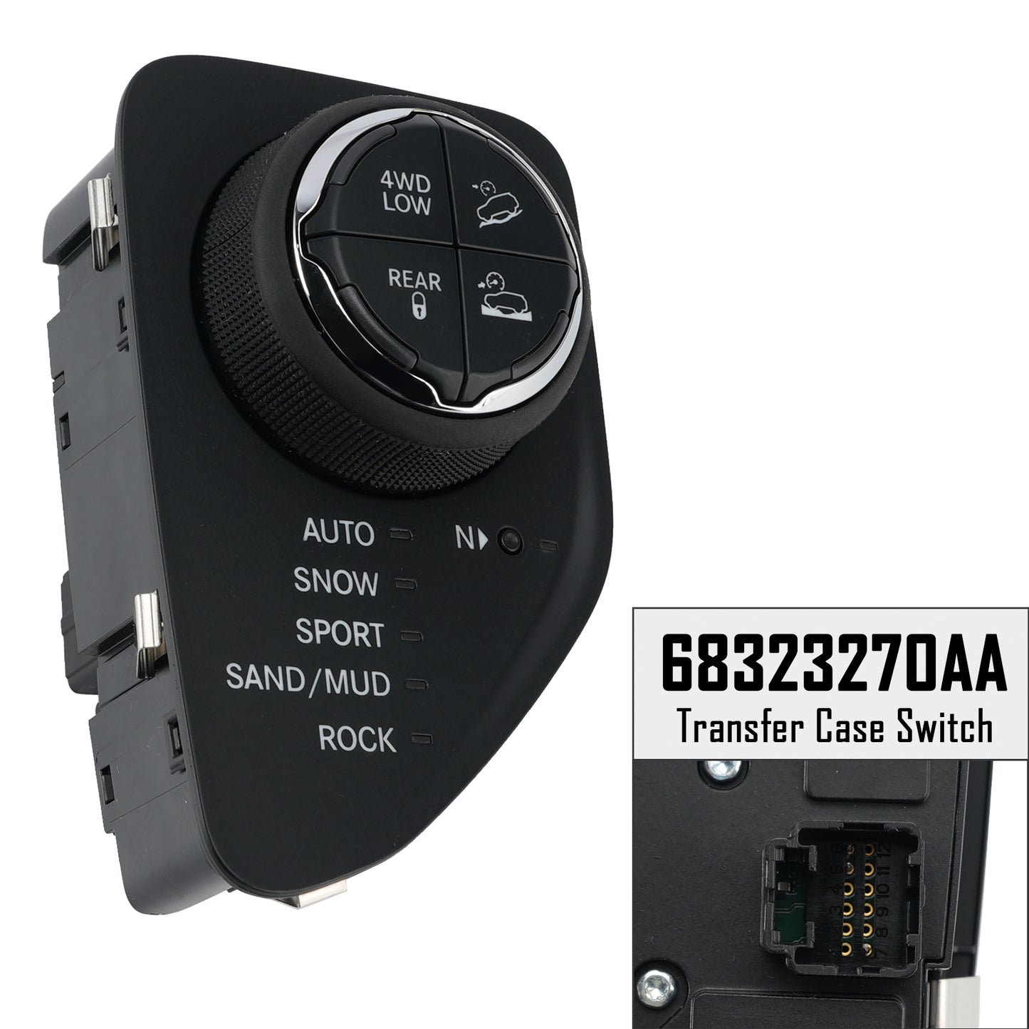 Interruttore della scatola di trasferimento Jeep Cherokee 2.4L 3.2L 2014-2023 68361448AA 68323270AA