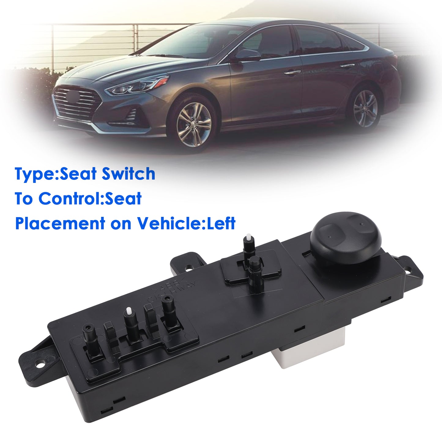 Interruttore sedile elettrico anteriore sinistro lato guidatore 88193F8110 per Hyundai Tucson Sonata