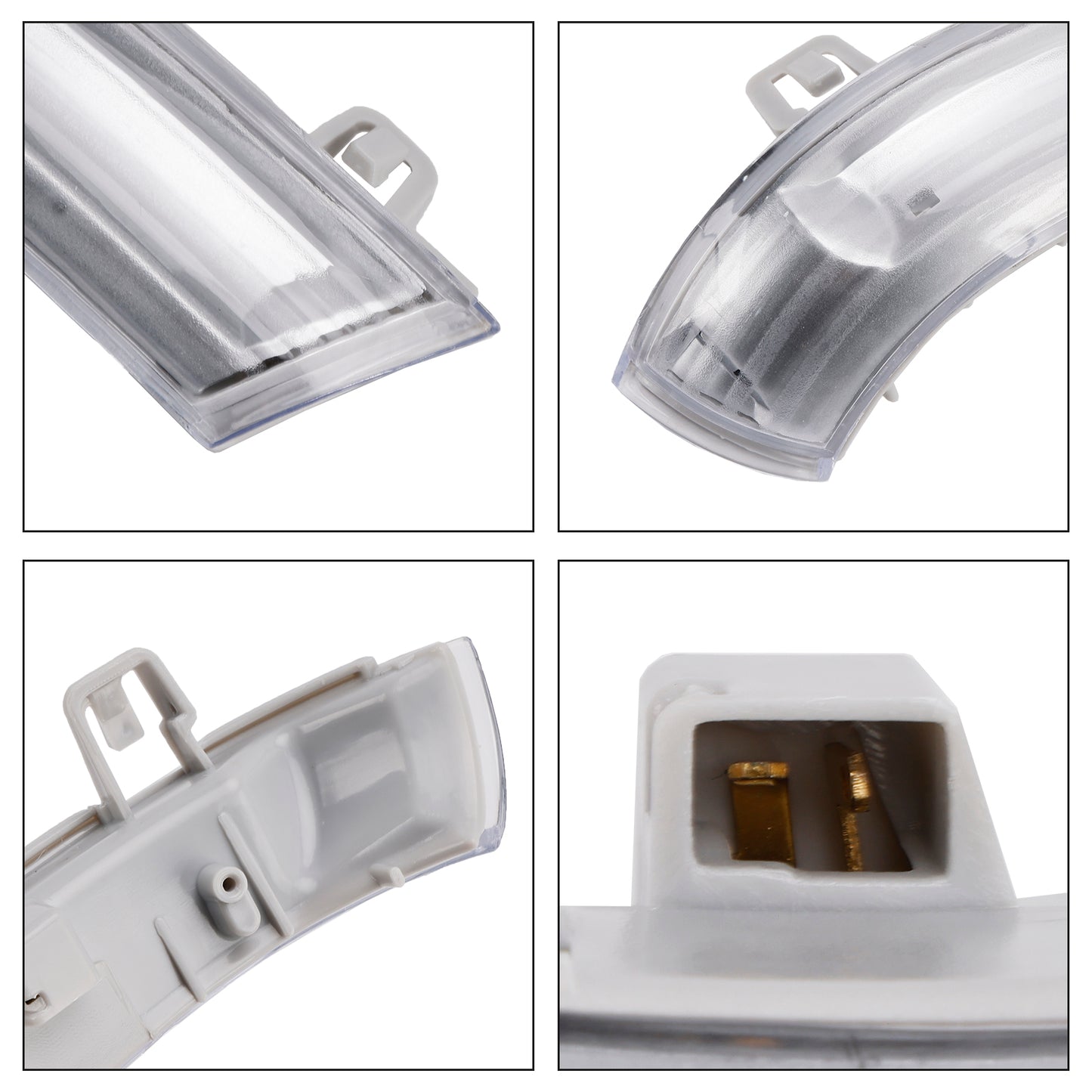 Nuovo indicatore di direzione nello specchietto destro e sinistro OEM per VW Jetta MK5 Passat Sharan  Skoda Superb Generico