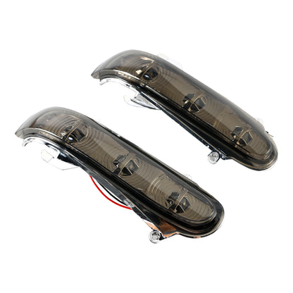 Coppia di indicatori di direzione a LED per specchietti laterali per Benz S W220 CL W215 1999-2003 Grigio
