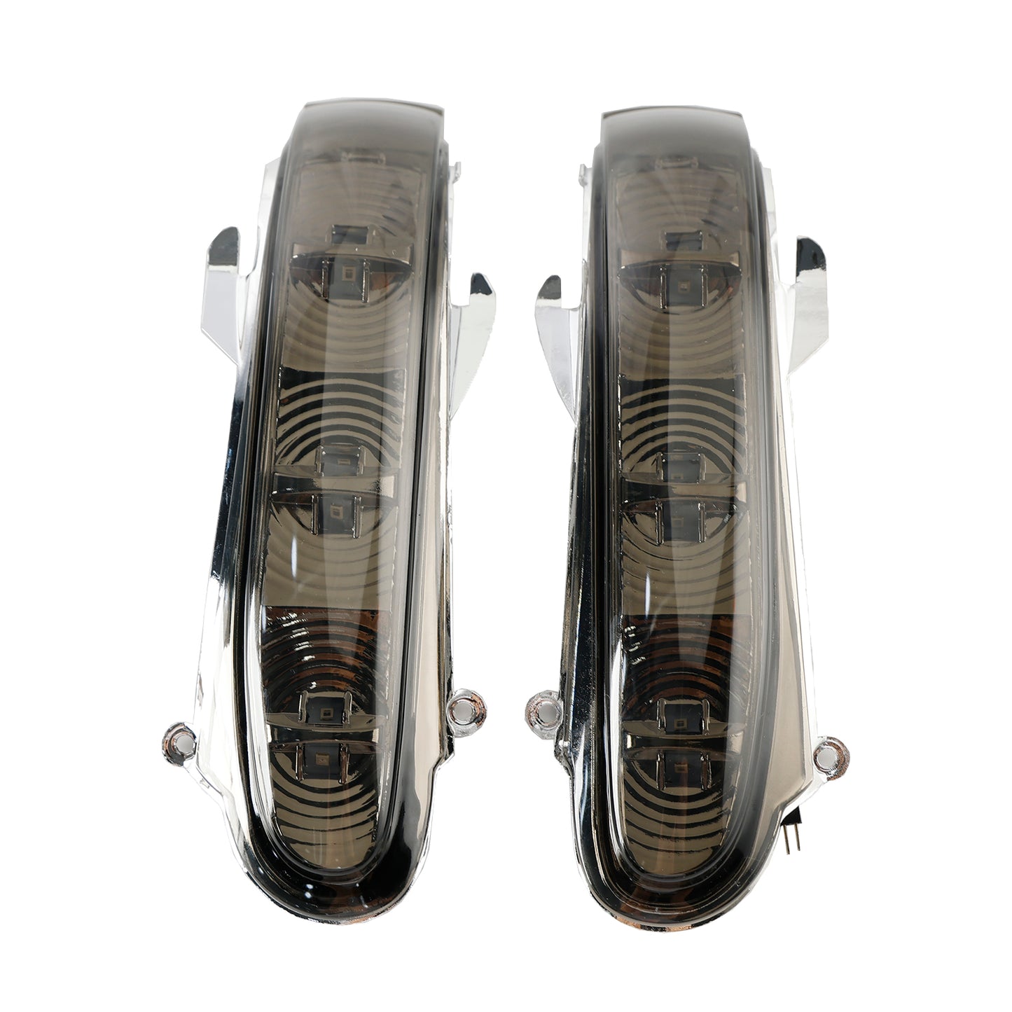 Coppia di indicatori di direzione a LED per specchietti laterali per Benz S W220 CL W215 1999-2003 Grigio