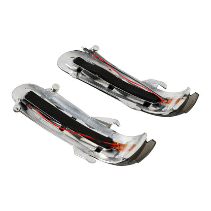 Coppia di indicatori di direzione a LED per specchietti laterali per Benz S W220 CL W215 1999-2003 Grigio