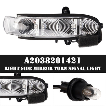 Indicatore di direzione specchietto laterale destro per Mercedes-Benz W211 S211 W463 A2038201421