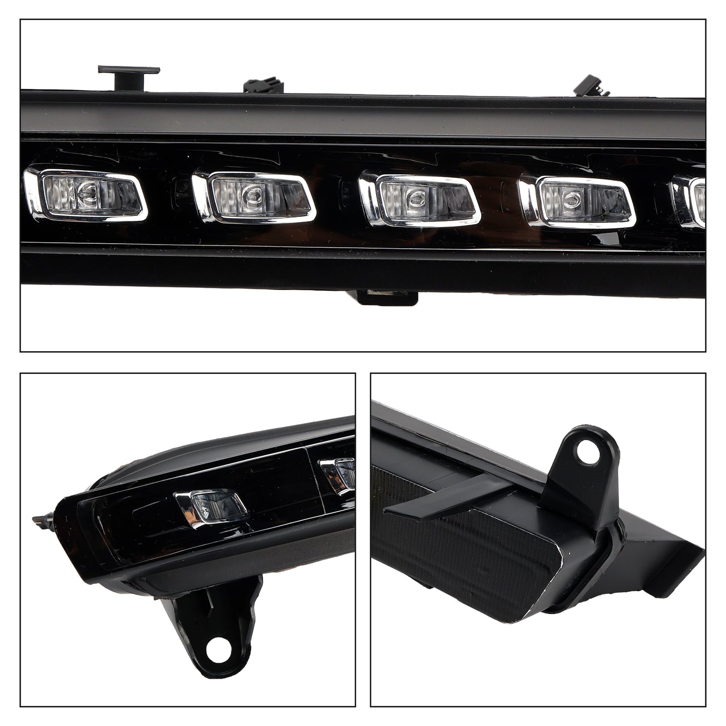 Coppia di luci diurne a LED Per Audi Q7 4L 2007-2009 4L0953041 4L0953042