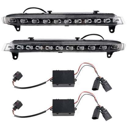 Coppia di luci diurne a LED Per Audi Q7 4L 2007-2009 4L0953041 4L0953042