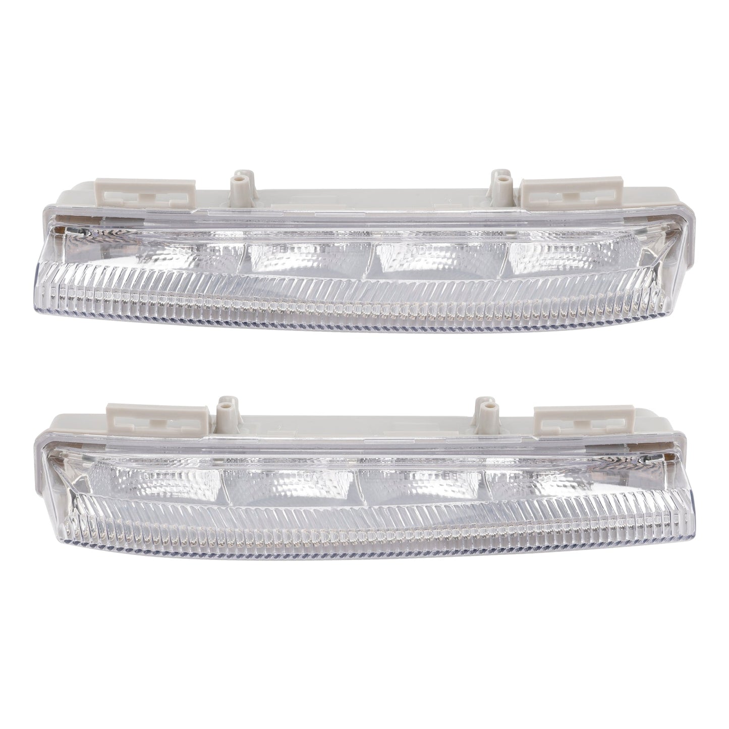 Coppia di fendinebbia diurni a LED per Mercedes Benz W204 S204 W212 2007-2014