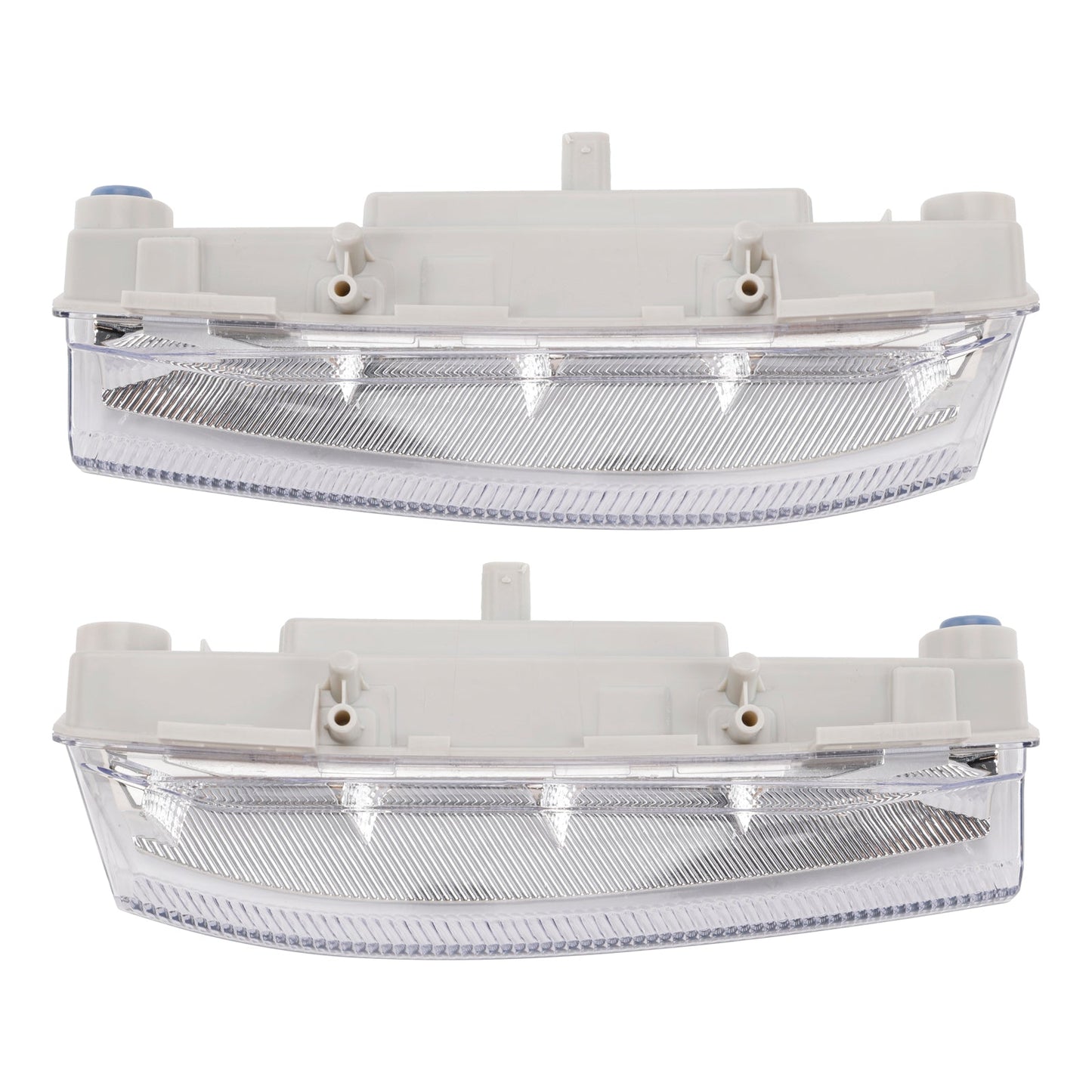Coppia di fendinebbia diurni a LED per Mercedes Benz W204 S204 W212 2007-2014