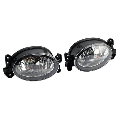Coppia di fari fendinebbia anteriori con lampadine per Mercedes Benz W204 W211 W164 C219