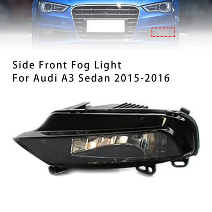 Audi A3 Berlina 2015-2016, 1 pezzo, fari fendinebbia anteriori sinistri con lampadine 8V0941699B