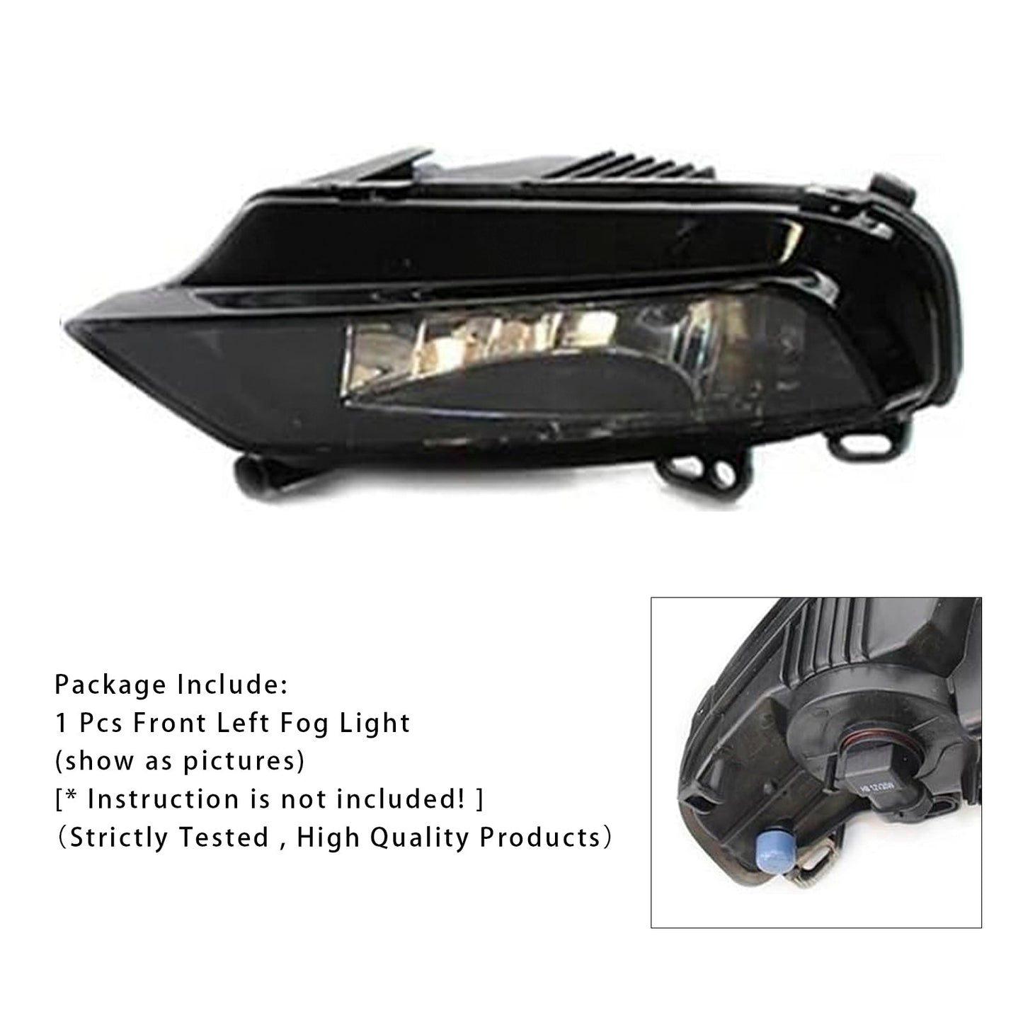Audi A3 Berlina 2015-2016, 1 pezzo, fari fendinebbia anteriori sinistri con lampadine 8V0941699B