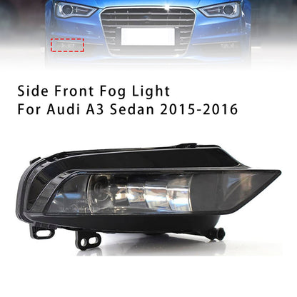 Audi A3 Berlina 2015-2016, 1 pezzo, fari fendinebbia anteriori destri con lampadine 8V0941700B