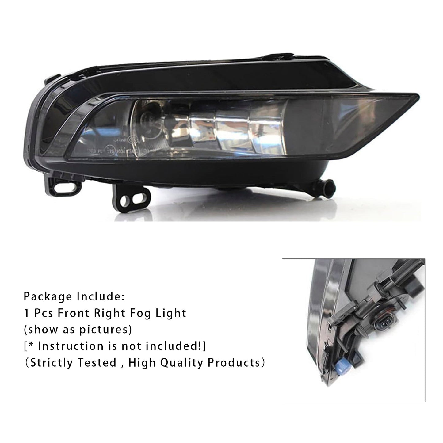 Audi A3 Berlina 2015-2016, 1 pezzo, fari fendinebbia anteriori destri con lampadine 8V0941700B