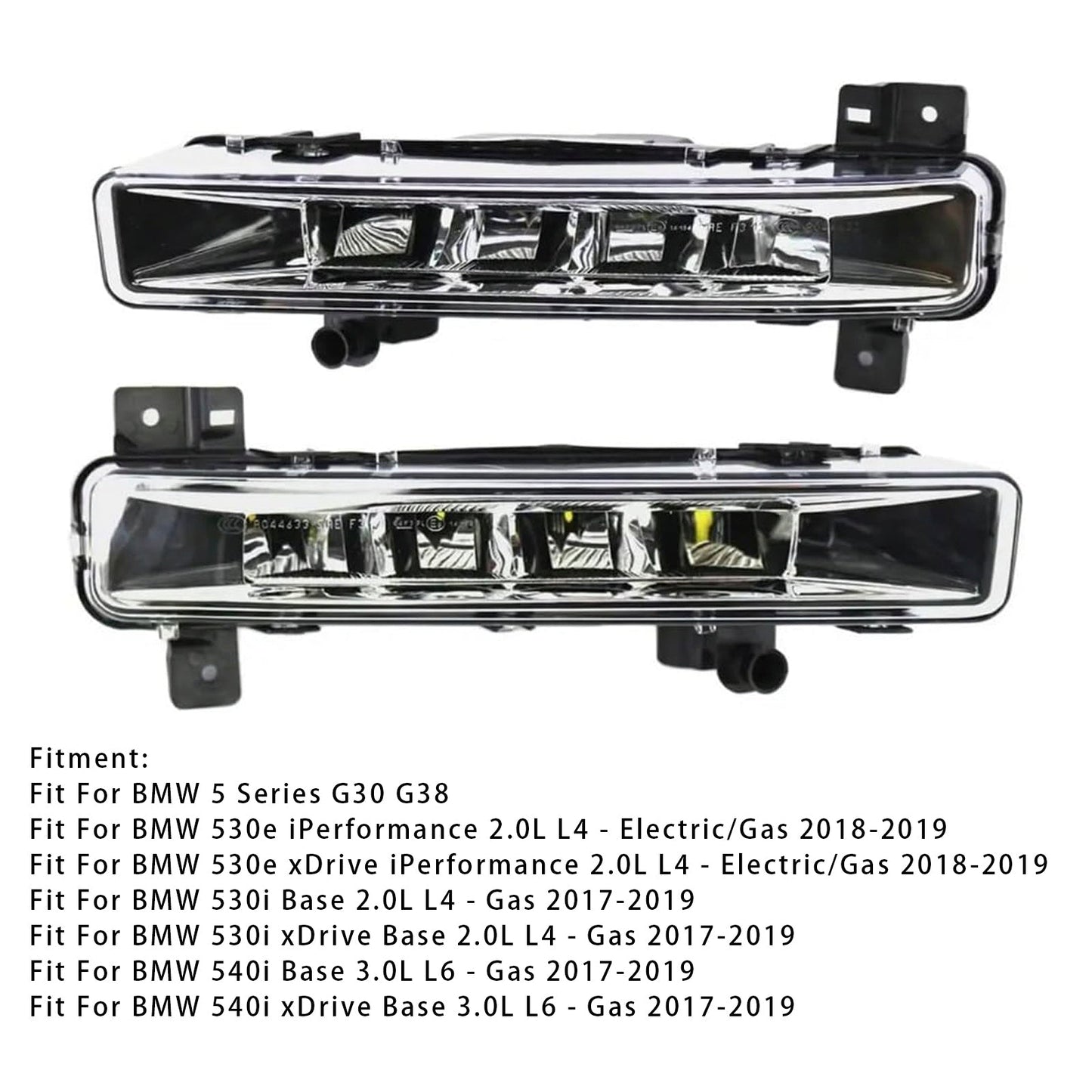 Coppia di fendinebbia anteriori senza lampadina per BMW X1 E84 2009-2015 63172993526