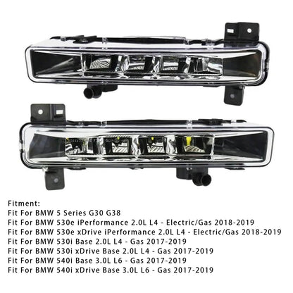 Coppia di fendinebbia anteriori senza lampadina per BMW X1 E84 2009-2015 63172993526