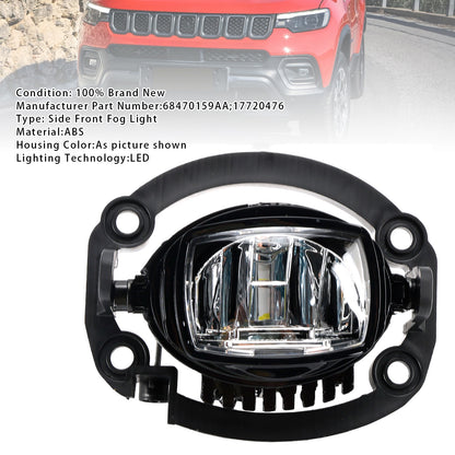 Jeep Compass 2021-2025, 1 pezzo, fendinebbia anteriore a LED 68470159AA