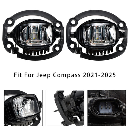 Coppia di fendinebbia anteriori a LED per Jeep Compass 2021-2025 68470159AA