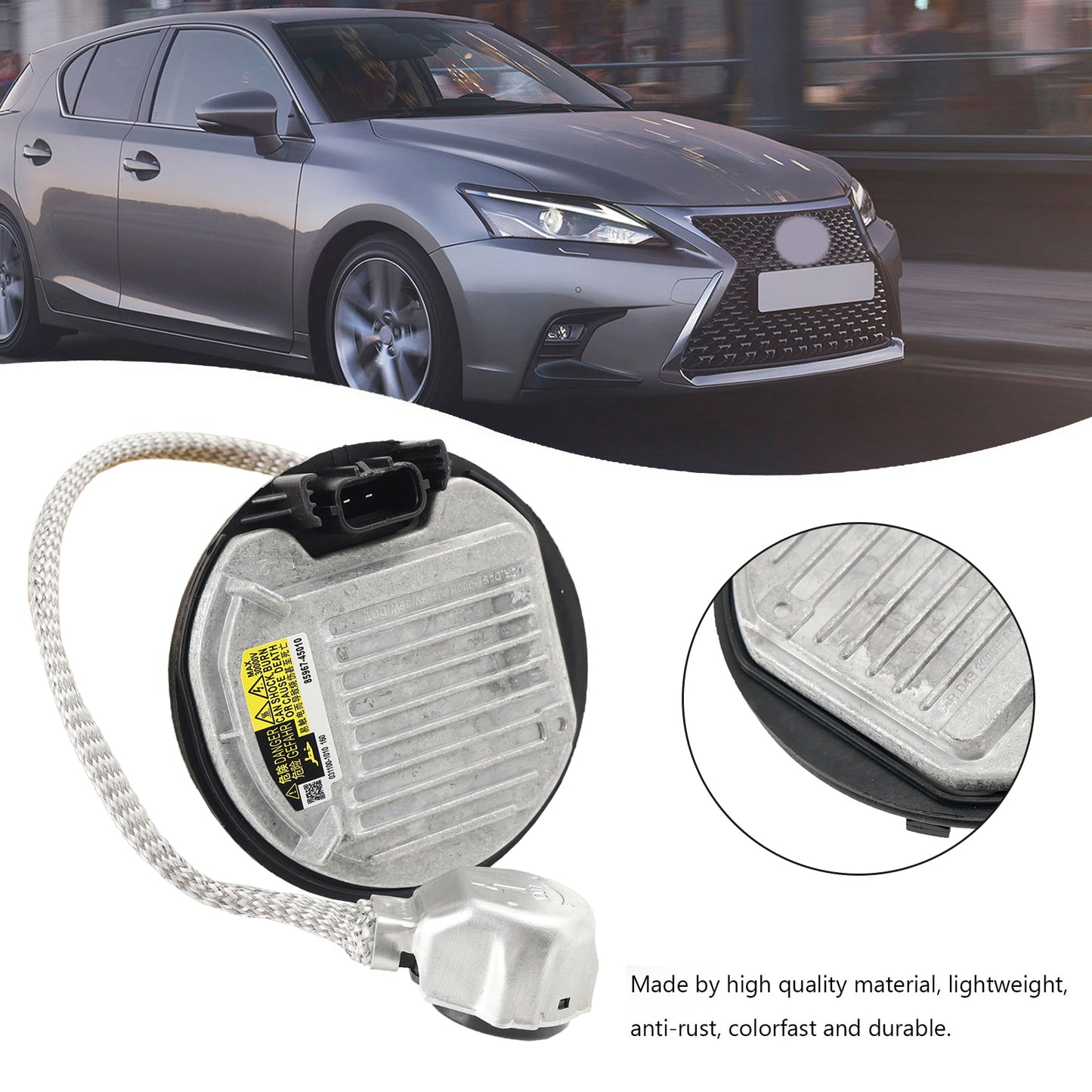 HID Faro Ballast 85967-22080 Per Lexus IS350 Forester Sienna Generico