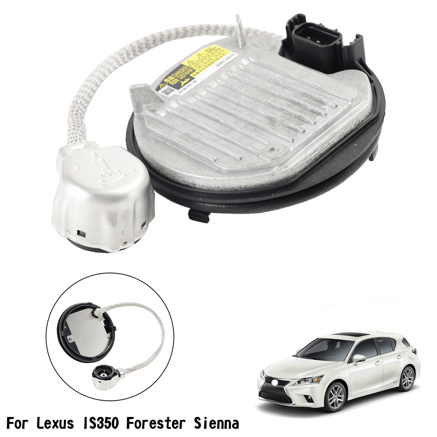 HID Faro Ballast 85967-22080 Per Lexus IS350 Forester Sienna Generico