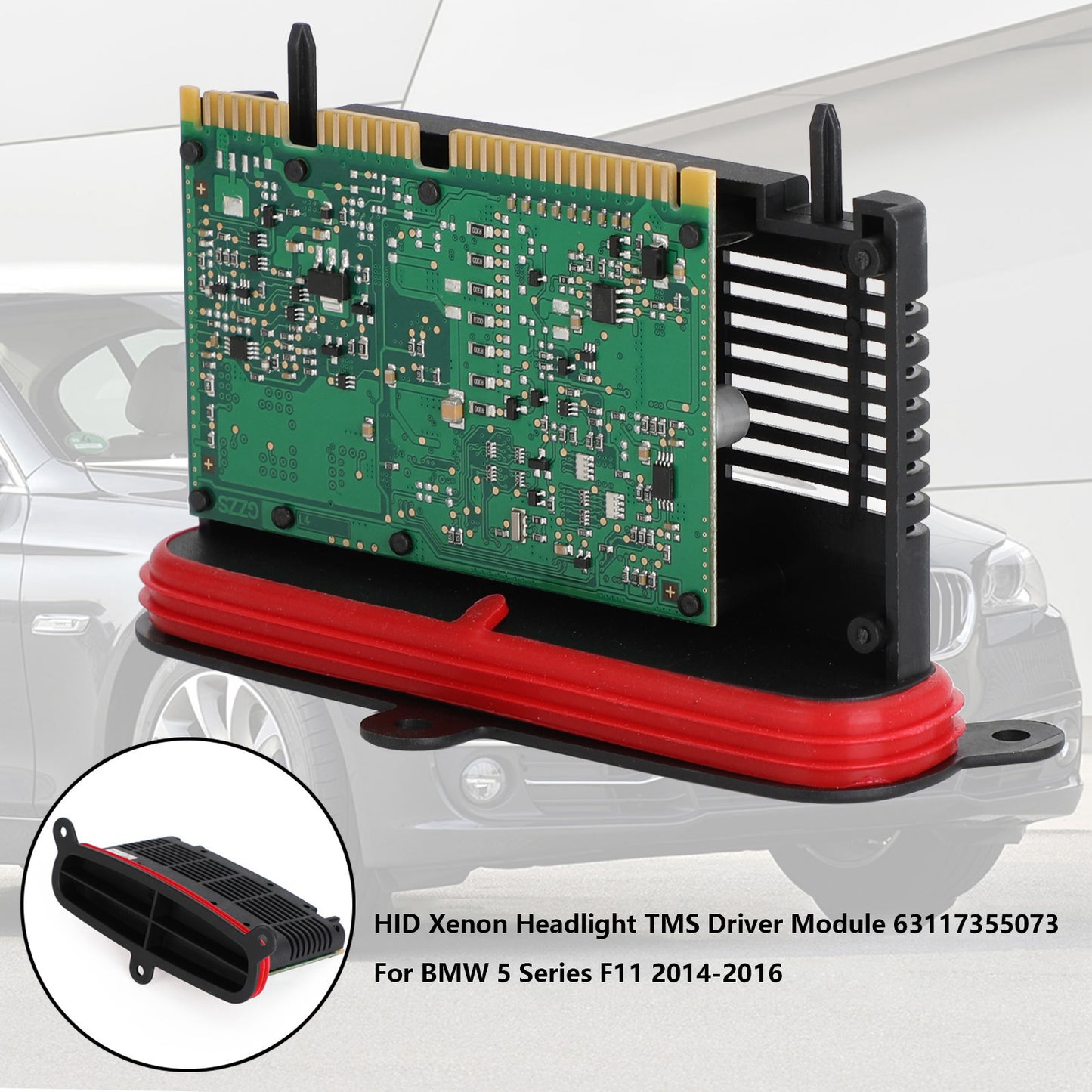 2014-2016 BMW Serie 5 F11 Modulo driver TMS faro xeno HID 63117355073