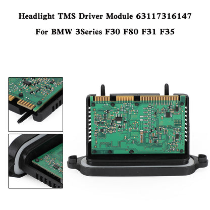 Faro TMS Modulo Driver 63117316147 Per BMW F32 F33 F36 F15 F16 F10 F11 F18 Generico