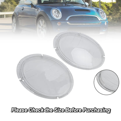 Guscio di copertura in plastica per lente faro sinistro + destro 63126911701 02 per Mini Cooper R50 R53