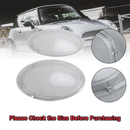 Guscio di copertura in plastica per lente faro sinistro + destro 63126911701 02 per Mini Cooper R50 R53