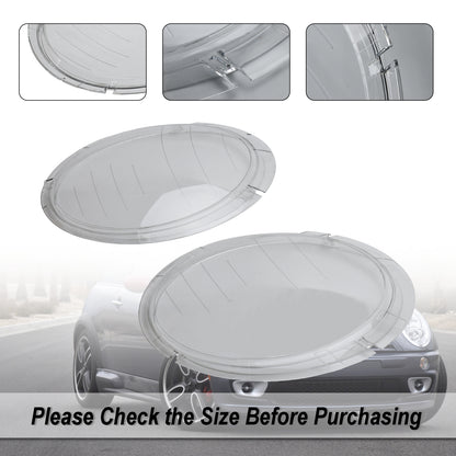 Guscio di copertura in plastica per lente faro sinistro + destro 63126911701 02 per Mini Cooper R50 R53